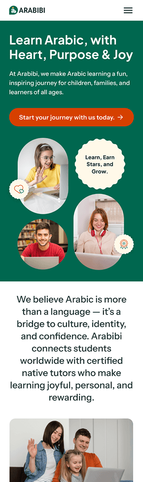 Arabibi feature screens